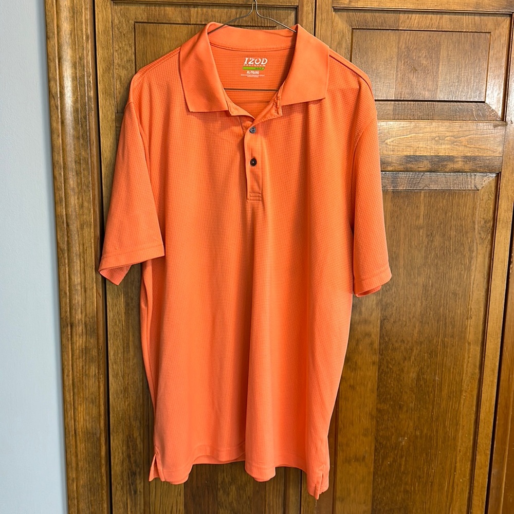 Men’s IZOX gold polo